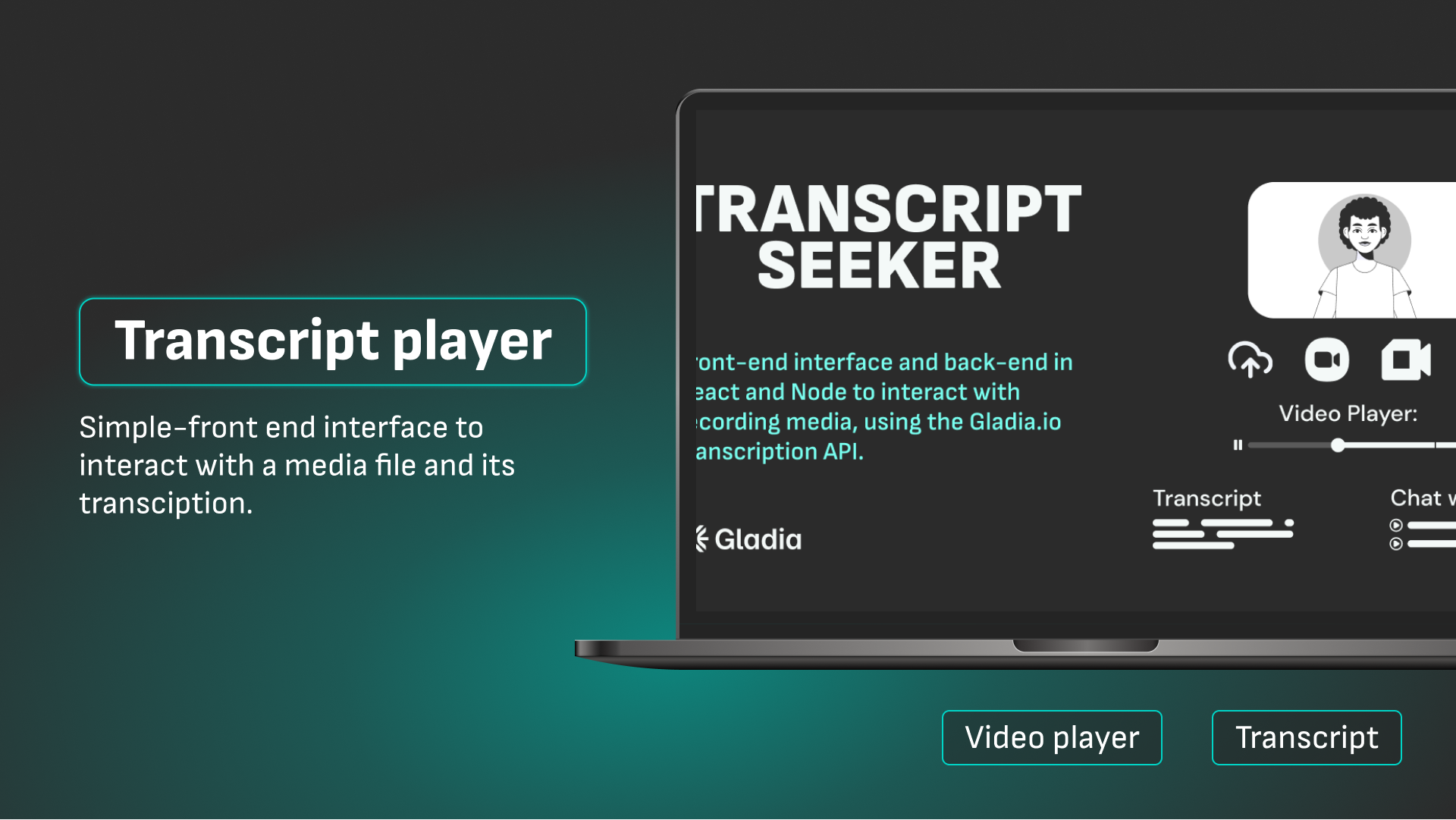 Meeting BaaS Transcript Player Preview